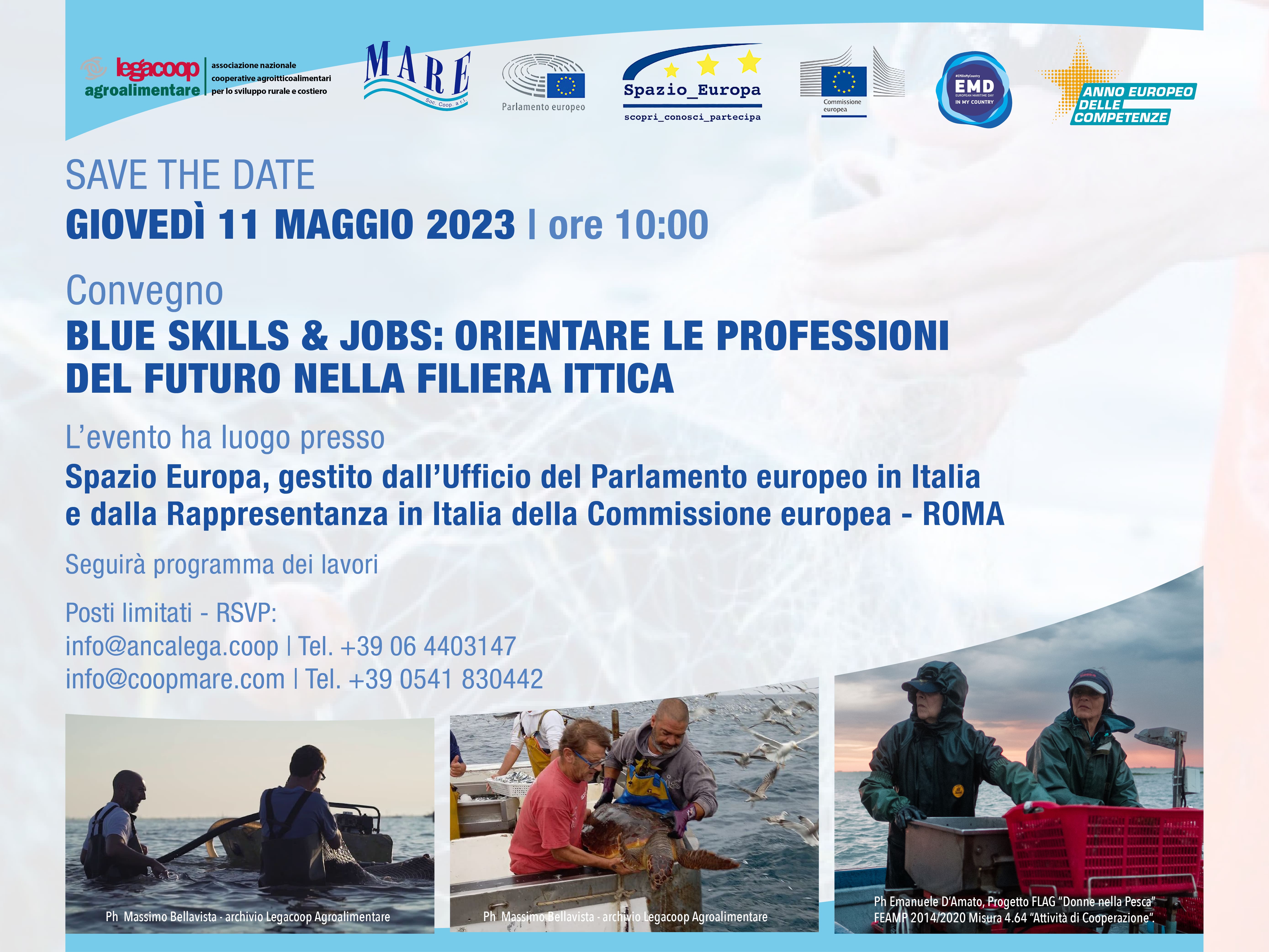 Convegno Blue Skills and Jobs - orientare le professioni del futuro nella filiera ittica